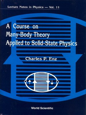 cover image of A Course On Many-body Theory Applied to Solid-state Physics